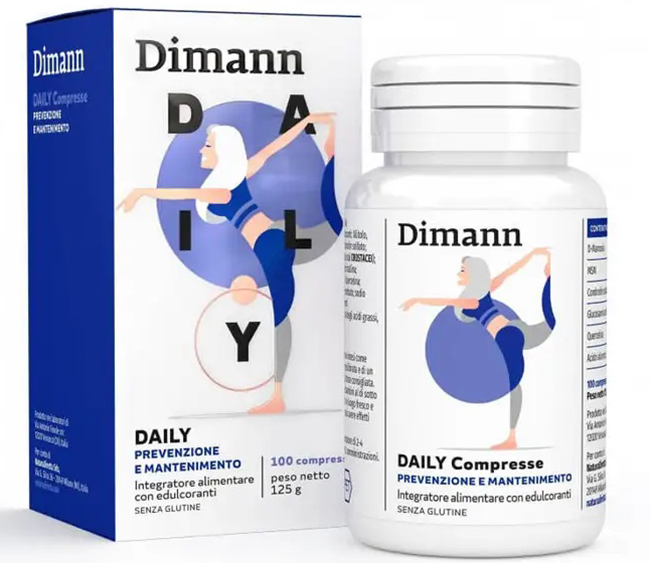 DIMANN DAILY 100 COMPRESSE - Antica Farmacia Ferrari