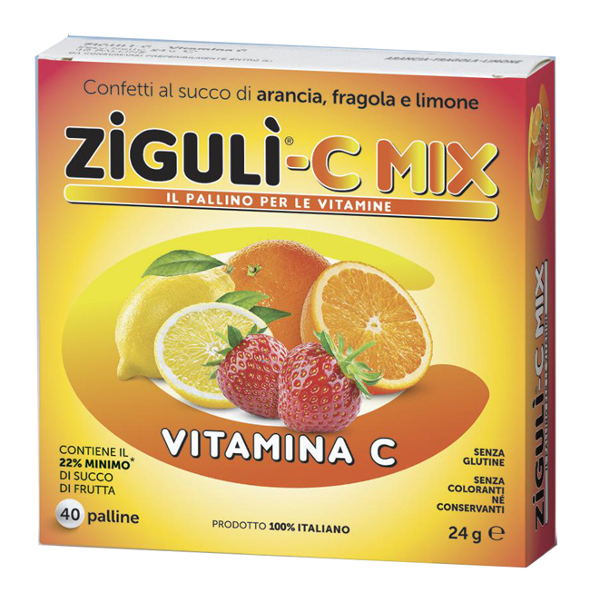 ZIGULI C MIX 40 PALLINE 24 G - Antica Farmacia Ferrari