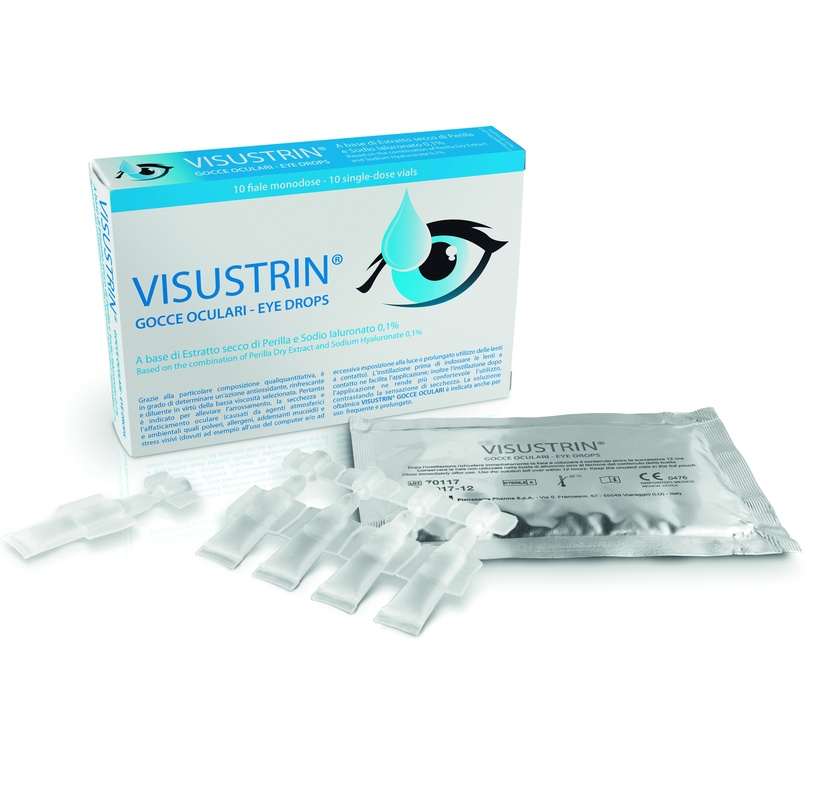 VISUSTRIN GOCCE OCULARI 10 MONODOSE 0,5 ML - Antica Farmacia Ferrari