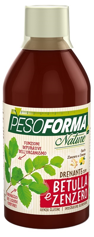 PESOFORMA NATURE DRENANTE BETULLA E ZENZERO 500 ML - Antica Farmacia Ferrari