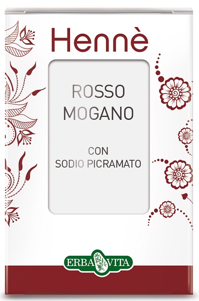 HENNE COLORANTE CAPELLI ROSSO MOGANO 100 G - Antica Farmacia Ferrari
