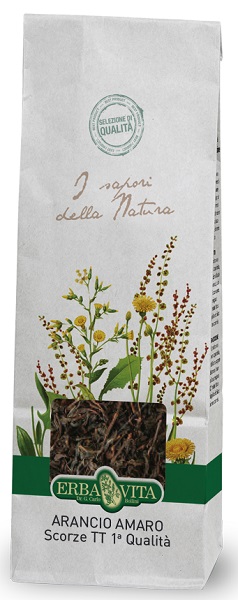 ARANCIO AMARO TAGLIO TISANA PRIMA QUALITA' SCORZE 100 G - Antica Farmacia Ferrari