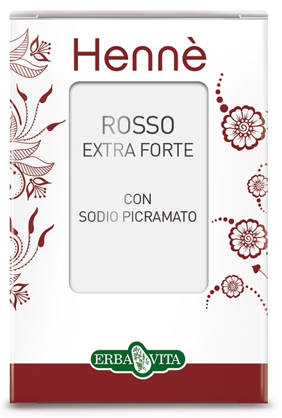 HENNE COLORANTE CAPELLI ROSSO NATURALE EXTRA FORTE - Antica Farmacia Ferrari