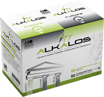 ALKALOS 2 FLACONI 60 COMPRESSE - Antica Farmacia Ferrari
