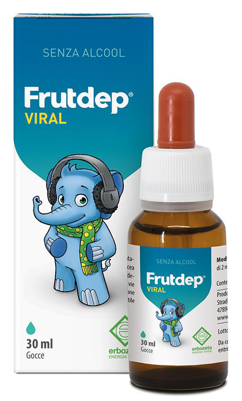 FRUTDEP VIRAL GOCCE 30 ML - Antica Farmacia Ferrari