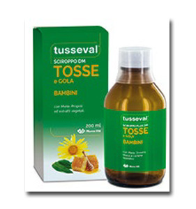 TUSSEVAL SCIROPPO TOSSE BAMBINI 200 ML - Antica Farmacia Ferrari