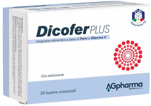 DICOFER PLUS 20 BUSTINE - Antica Farmacia Ferrari