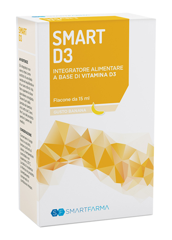SMART D3 GOCCE 15 ML GUSTO BANANA - Antica Farmacia Ferrari