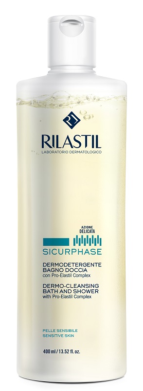 RILASTIL SICURPHASE DERMODETERGENTE BAGNO DOCCIA 400 ML - Antica Farmacia Ferrari