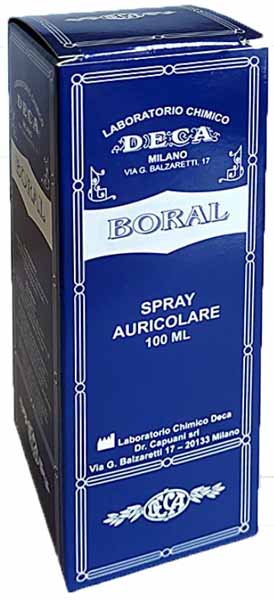 BORAL SPRAY AURICOLARE 100 ML - Antica Farmacia Ferrari