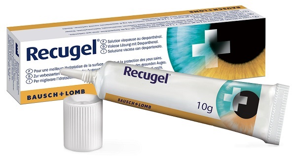 RECUGEL GEL OCULARE DEXAPANTENOLO TUBETTO 10 G - Antica Farmacia Ferrari