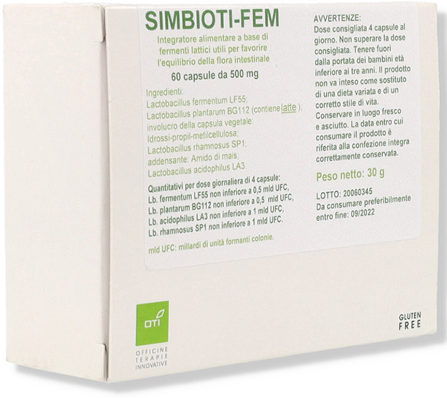 SIMBIOTI FEM 60 CAPSULE - Antica Farmacia Ferrari