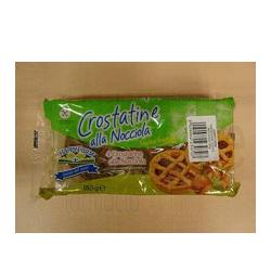 HAPPY FARM CROSTATA ALLA NOCCIOLA SENZA GLUTINE 180 G - Antica Farmacia Ferrari