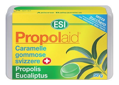 ESI PROPOLAID CARAMELLE EUCALIPTO + PROPOLI 50 G - Antica Farmacia Ferrari