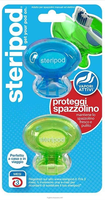 STERIPOD PROTEGGISPAZZOLINO 2 PEZZI - Antica Farmacia Ferrari