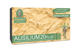 PHITOKOS AUSILIUM 20 PLUS SENZA AROMA 20 BUSTINE - Antica Farmacia Ferrari