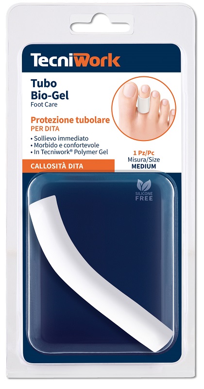 BIOGEL FASCETTA TUBOLARE GEL DITA PIEDI MEDIUM 1 PEZZO - Antica Farmacia Ferrari