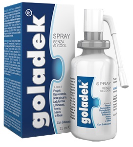 GOLADEK SPRAY NO ALCOOL 25 ML - Antica Farmacia Ferrari