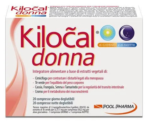 KILOCAL DONNA 40 COMPRESSE - Antica Farmacia Ferrari