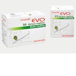 STRISCE MISURAZIONE GLICEMIA LINEA D EVO 25 PEZZI - Antica Farmacia Ferrari