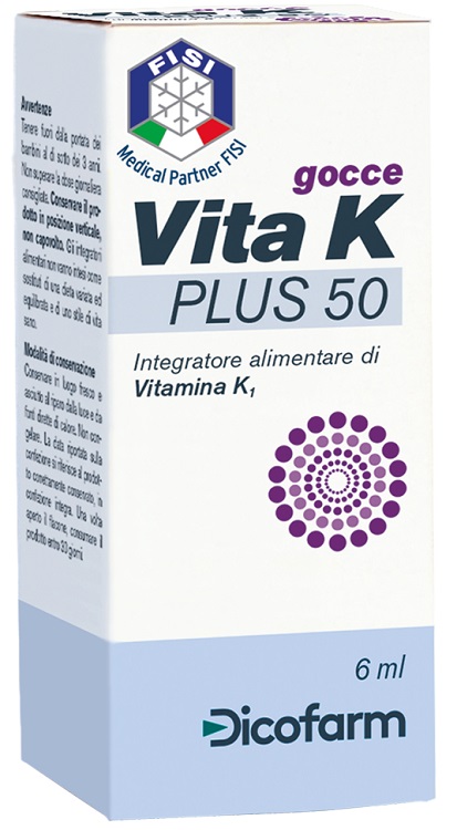 VITA K PLUS 50 GOCCE 6 ML - Antica Farmacia Ferrari