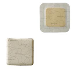 MEDICAZIONE BIATAIN IN SCHIUMA DI POLIURETANO A RILASCIO DI ARGENTO CON BORDO ADESIVO 12,5X12,5 CM 5 PEZZI - Antica Farmacia Ferrari