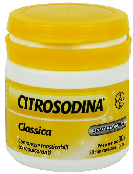 CITROSODINA CLASSICA 30 COMPRESSE MASTICABILI - Antica Farmacia Ferrari