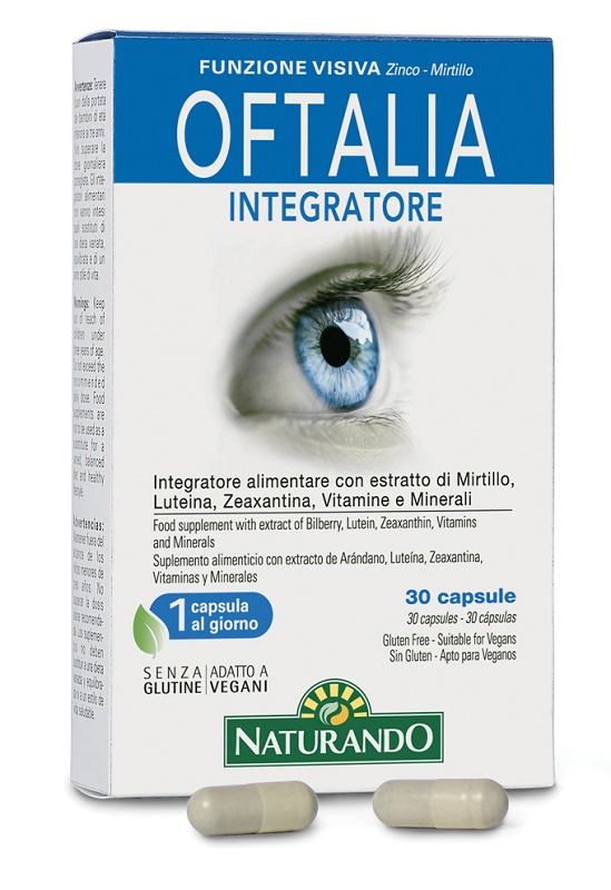 OFTALIA INTEGRATORE 30 CAPSULE - Antica Farmacia Ferrari