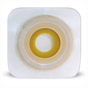 PLACCA PIANA MODELLABILE PER STOMIA DUE PEZZI 22-33MM FLANGIA 48MM CON ADESIVO IDROCOLLOIDALE 5 PEZZI - Antica Farmacia Ferrari