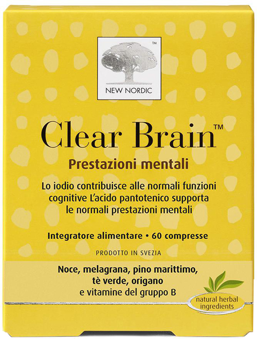 CLEAR BRAIN 60 COMPRESSE - Antica Farmacia Ferrari