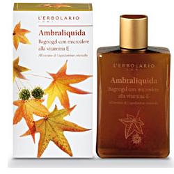 AMBRALIQUIDA BAGNOGEL MICROSFERE VITAMINA E 250 ML - Antica Farmacia Ferrari