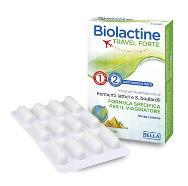BIOLACTINE TRAVEL FORTE 24 CAPSULE - Antica Farmacia Ferrari