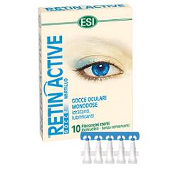 ESI RETIN ACTIVE MIRTILLO GOCCE OCULARI 10 FLACONCINI MONODOSE DA 0,5 ML - Antica Farmacia Ferrari