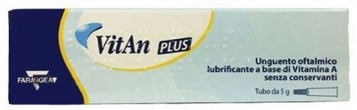 UNGUENTO OFTALMICO LUBRIFICANTE VITAN PLUS 5 G - Antica Farmacia Ferrari