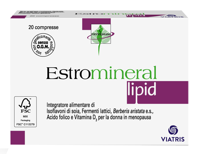 ESTROMINERAL LIPID 20 COMPRESSE - Antica Farmacia Ferrari