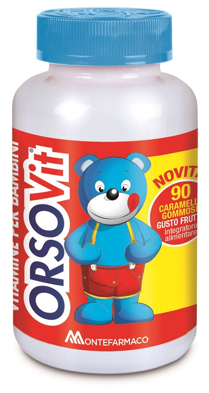 ORSOVIT CARAMELLE GOMMOSE 90 PEZZI - Antica Farmacia Ferrari