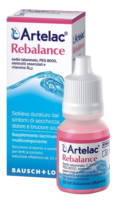 ARTELAC REBALANCE GOCCE OCULARI MULTIDOSE SENZA CONSERVANTI 10 ML - Antica Farmacia Ferrari