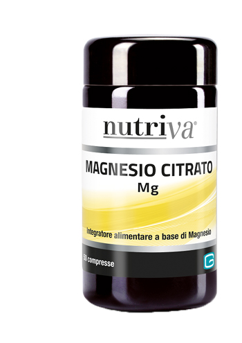 NUTRIVA MAGNESIO CITRATO 50 COMPRESSE - Antica Farmacia Ferrari