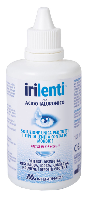 SOLUZIONE UNICA PER LENTI A CONTATTO IRILENTI 100ML - Antica Farmacia Ferrari