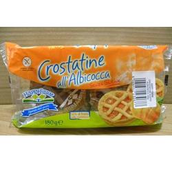 HAPPY FARM CROSTATA DI ALBICOCCHE SENZA GLUTINE 180 G - Antica Farmacia Ferrari