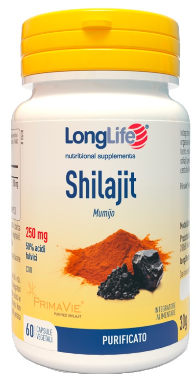 LONGLIFE SHILAJIT 60 CAPSULE - Oltrefarma