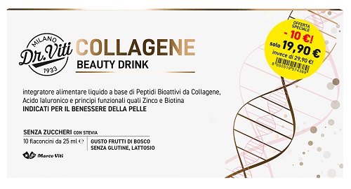 COLLAGENE BEAUTY DRINK 10 FIALE DA 25 ML PROMO - Oltrefarma
