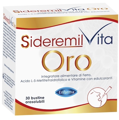SIDEREMIL VITA ORO 30 BUSTINE - Antica Farmacia Ferrari