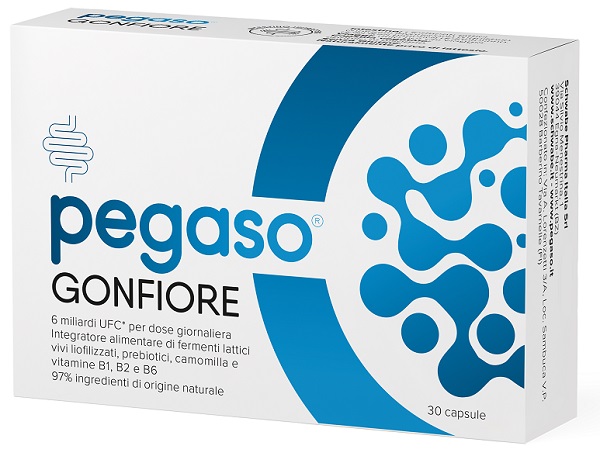 PEGASO GONFIORE 30 CAPSULE DA 100 MG SENZA GLUTINE NATURALMENTE PRIVO DI LATTOSIO - Oltrefarma