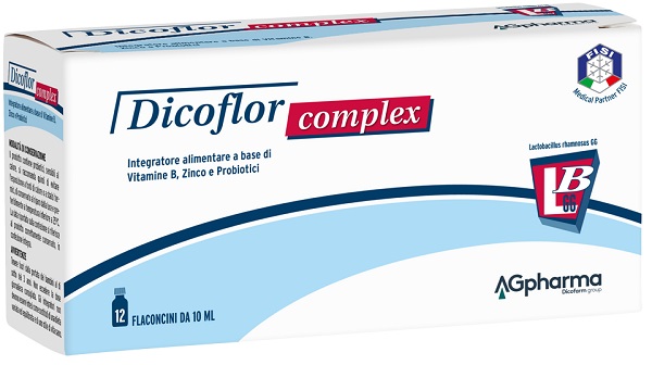 DICOFLOR COMPLEX 12 FLACONCINI DA 10 ML - Antica Farmacia Ferrari
