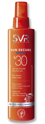 SVR SUN SECURE SPRAY SPF 30 200 ML - Antica Farmacia Ferrari