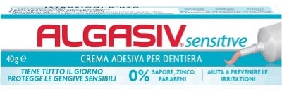 ALGASIV SENSITIVE CREMA ADESIVA PER DENTIERE PROMO - Antica Farmacia Ferrari