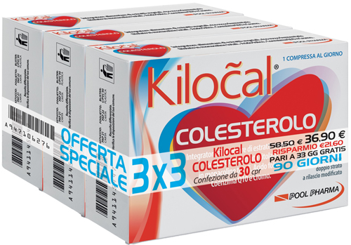 KILOCAL COLESTEROLO 30 COMPRESSE - Antica Farmacia Ferrari