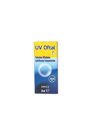 UV OFTAL SOLUZIONE OFTALMICA LUBRIFICANTE FOTOPROTETTIVA 10 ML - Antica Farmacia Ferrari