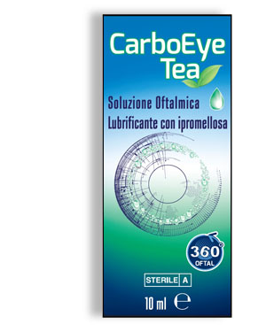 CARBOEYE TEA SOLUZIONE OFTALMICA LUBRIFICANTE CON IPROMELLOSA 10 ML - Antica Farmacia Ferrari